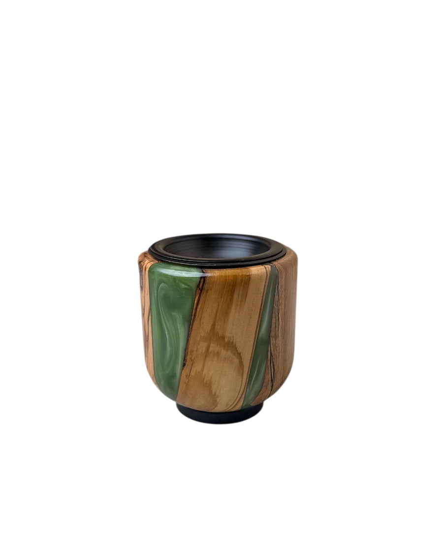 Wooden Mudakhen with Epoxy